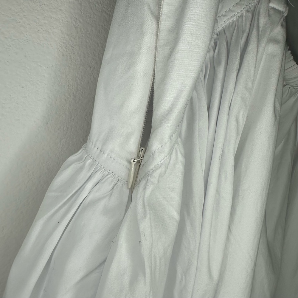 NWT Madewell White Spaghetti-Strap Maxi Dress, size 4 - Picture 11 of 12